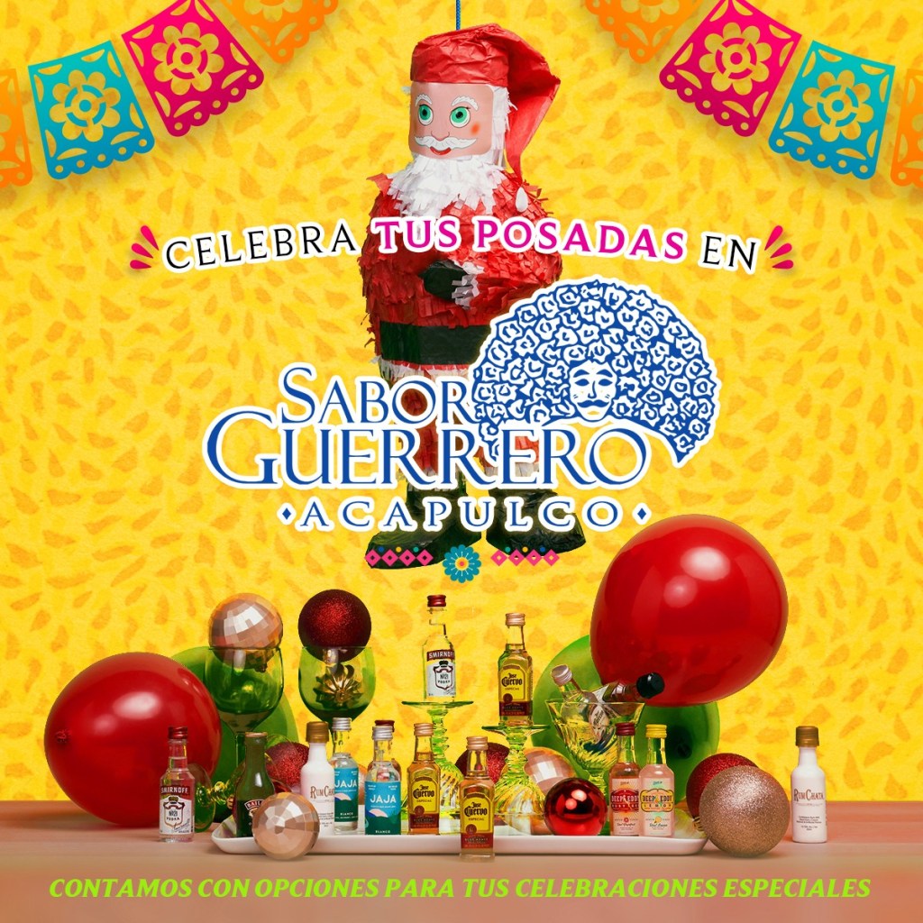 Festejo de posadas en Acapulco.