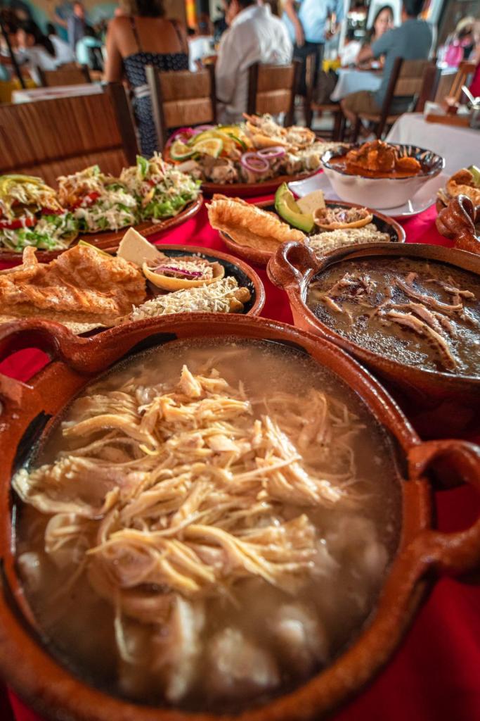 Pozole de sabor Guerrero.