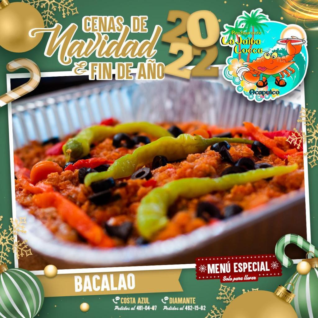 Cenas de navidad y de año nuevo en Acapulco.