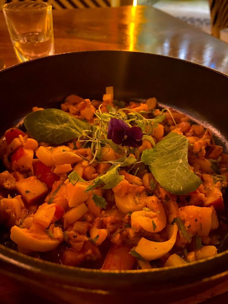 Comida en Bambú Acapulco.