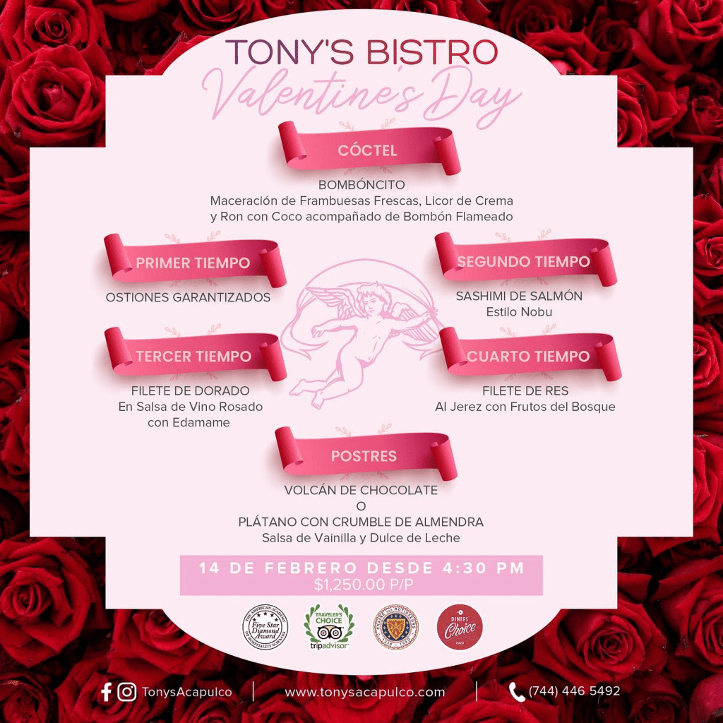 Cinco lugares para pasar el Día del Amor y la Amistad en Acapulco