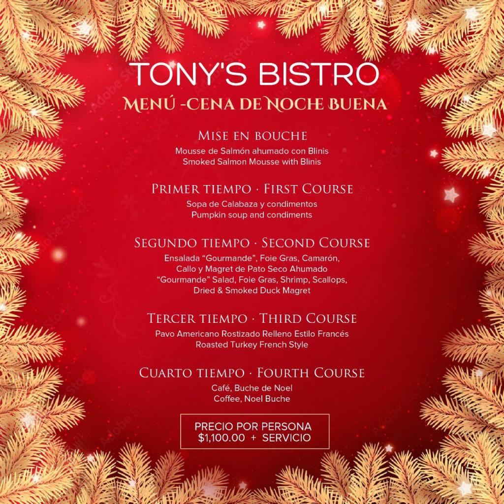 Cena de noche Navidad y Año nuevo en Acapulco.