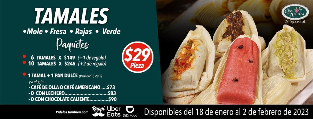 Tamales Día de la Candelaria